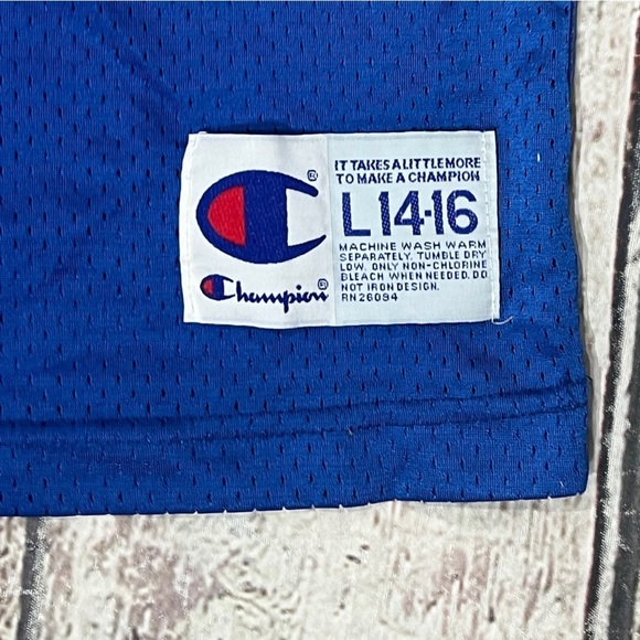 Edgerrin James Indianapolis Colts Boys Vintage Youth Champion NFL Jersey - Picture 6 of 6